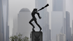Pomnik Katyński w Jersey City. PAP/R. Pietruszka